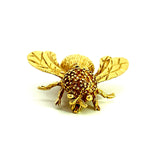 Estate 14K Yellow Gold Bumble Bee Brooch 27 mm 26 mm 14263