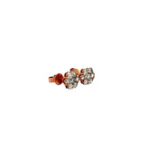 Maya Lianna 1.00 cttw Diamond Flower Cluster Earrings 03604