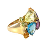 E.H. Collection 14.50 cttw Multi Stone Ring 14389