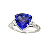 E.H. Collection 4.94 ct Tanzanite & Diamond Ring 14410