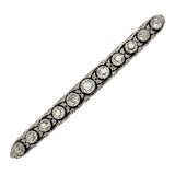 Art Deco 3.50cttw Diamond Platinum Brooch