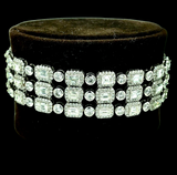 Designed By Vatche Elmedjian One Of a Kind 22.80 cttw Diamond 3 Row Bracelet 13621