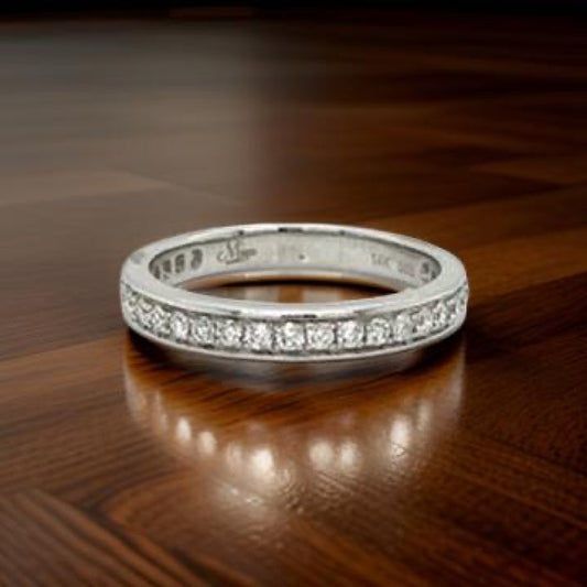 Maya Lianna Half Shank .40 cttw Diamond Anniversary Band 02301