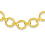 Designer Elizabeth Locke 19K Yellow Gold Link Necklace