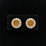 Maya Lianna 0.25 ctw Diamond and 14K Yellow Gold Jacket for Earrings