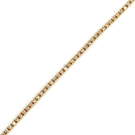 Clyde Duneier 1.50 cttw Diamond Yellow Gold Bracelet 03462