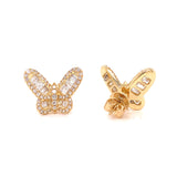 Fashionista 2.50 cttw Diamond Butterfly Earrings 09769