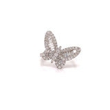 Fashionista 1.33 cttw Diamond Butterfly Ring 09780