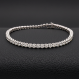 Classico 5.0 ctw Diamond and 14K White Gold Tennis Bracelet