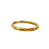 New Designer Soho Of Italy 18K Gold Enamel Bangle