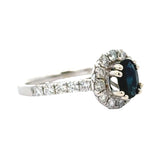 Maya Lianna Sapphire and Diamond Ring 14845