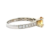 Maya Lianna .36 cttw Citrine and Diamond Ring 14851