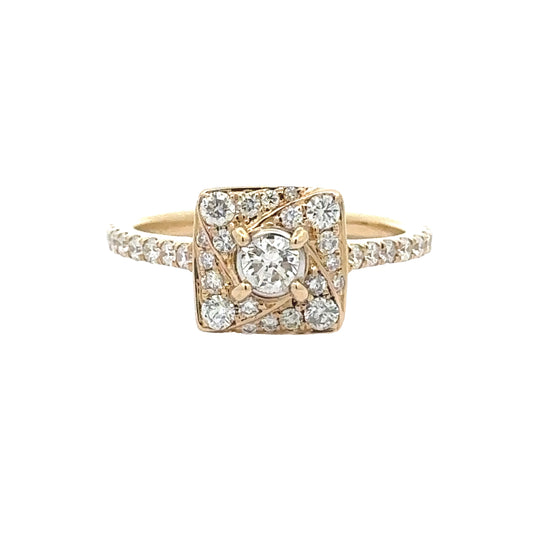 Leo Schachter .76 cttw Diamond Ring 14875