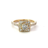 Leo Schachter .75 cttw Diamond Ring 14893