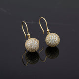 Effy Collection Diamond 3.43 cttw. Yellow Gold Earrings 15101