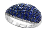 Effy Collection - Sapphire 3.20 cttw & Diamond 14K White Gold Ring 15107