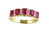 Effy Collection - Ruby 1.90ct and Diamond 14K Yellow Gold 15118