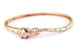 Effy Collection - Diamond and Tsavorite Panther 14K Rose Gold Bangle 15139