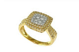 Effy Collection - Diamond 14K White and Yellow Gold Ring 15170