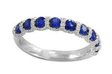 Effy Collection - Sapphire and Diamond Ring 15198