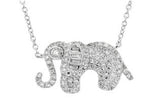 Effy Collection - Diamond Elephant Necklace 15205