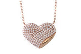 Effy Collection - Heart Shape Diamond Pendant with Chain 15207