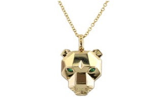 Effy Collection - Tsavorite Panther Pendant w/ Chain 15209