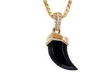 Effy Collection - Black Onyx and Diamond Talon Pendant w/ Chain 15222