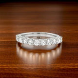 Maya Lianna 0.74 Ctw. Diamond and 14K White Gold Anniversary Band