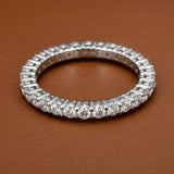Maya Lianna 1.03 Ctw. Diamond and 14K White Gold Eternity Band