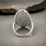 Estate Designer 5.14 cttw Multi Color Sapphire Diamond Platinum Ring 14987