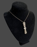 Estate Art Deco 1925 3.00 cttw (est.) Diamond Filigree Pendant/Brooch 14584