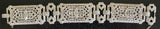 Estate Amazing Art Deco 17.51 cttw Diamond Platinum Bracelet 15032