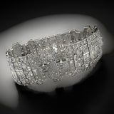 Estate Amazing Art Deco 17.51 cttw Diamond Platinum Bracelet 15032