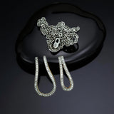 Designer Di Modolo Diamond (2 Piece) 18k White Gold Necklace