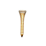 The Champion 1.60 cttw Diamond Golf Tee 14K Yellow Gold Brooch/Pendant (Limited Edition) 15344 Length  2.5"