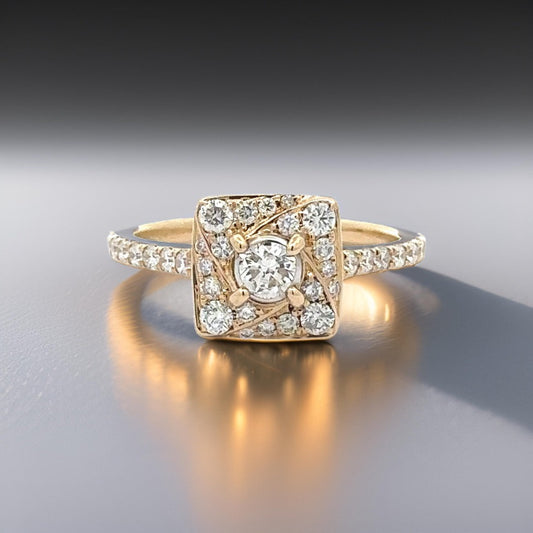 Leo Schachter .76 cttw Diamond Ring 14875