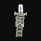 Estate Elite Italian Designer Picchiotti 12.25 cttw Diamond Onyx 18K White Gold Bracelet 14583