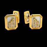 New Designer Prestige .33 cttw Diamond Cuff Link 13780