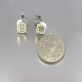 Designer Maya Lianna 2.14 cttw Natural Light Yellow - Green Yellow (GIA) Earrings 14747