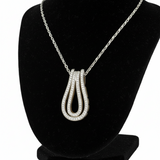 Designer Di Modolo Diamond (2 Piece) 18k White Gold Necklace