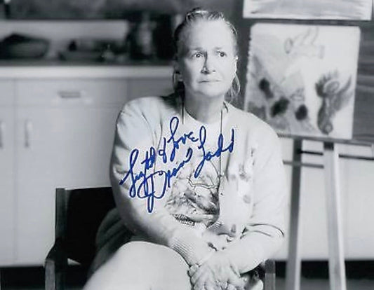 Personal Estate Of Hollywood Actress Diane Ladd 40 cttw Amethsyt 20 cttw Citrine and Diamond 18K YG Earrings 15299