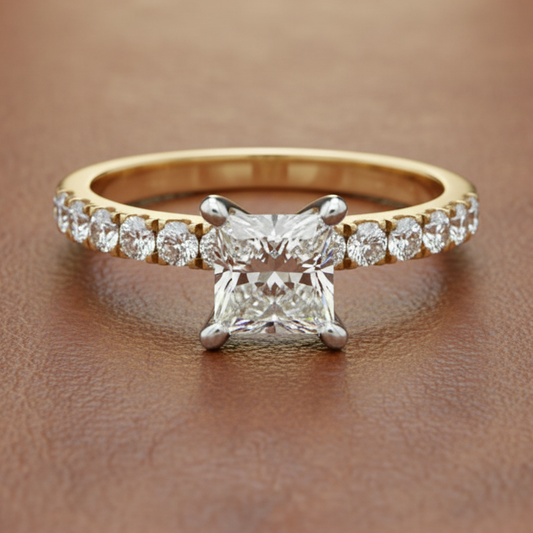 Venetti Diamond and 14K Yellow Gold Ring