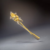 New Designer William Groll & Co. 1.01 cttw Diamond Flower Brooch 13784