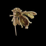 Vintage 14k Yellow Gold Bumble Bee Pendent/Brooch