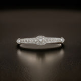 Estate Art Deco Diamond Brooch 12580