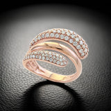 E.H. Collection 14K Rose Gold Diamond Ring 12191