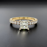 Estate Designer Venetti  (1 center)  0.69tw Diamond Ring 09421