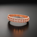 Maya Lianna Diamond and 14K Rose Gold Bangle