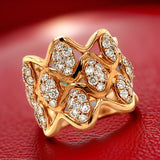 Fashionista 1.35 cttw 18K Rose Gold Diamond Ring 04073